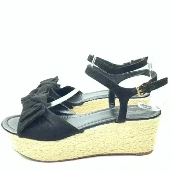 Liz Claiborne sandals sz 7 espadrilles Flatforms - Picture 4 of 13